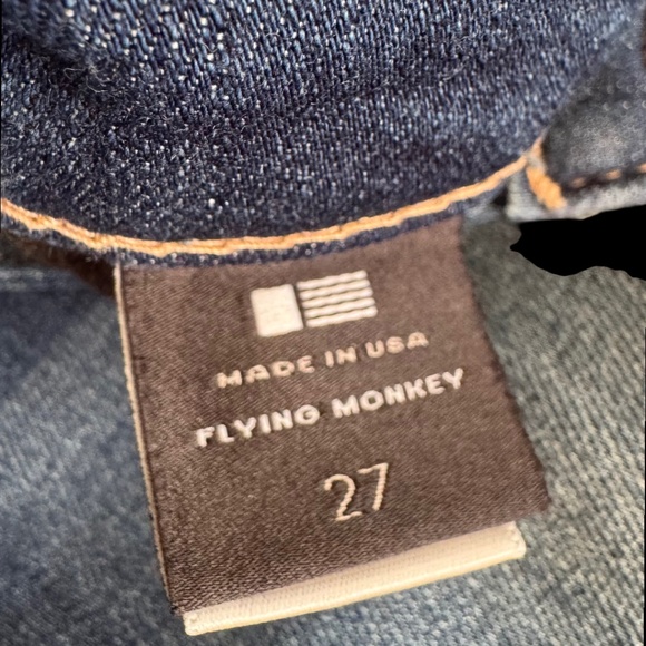 Flying Monkey Platinum Distressed Skinny Jeans - Size 27 - Picture 6 of 8